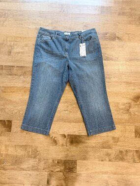 Gerry Weber Edition Romy cropped jeans, size 46, nwt